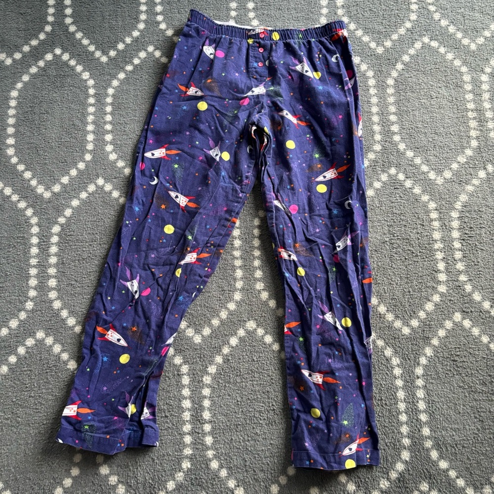 Victoria’s Secret - RARE Purple Rocket Cotton Pajama Pants - MEDIUM